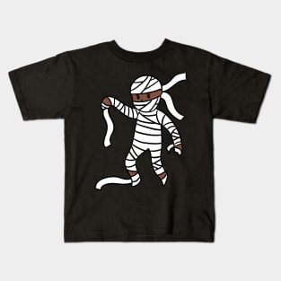 Cute Halloween Mummy Kids T-Shirt